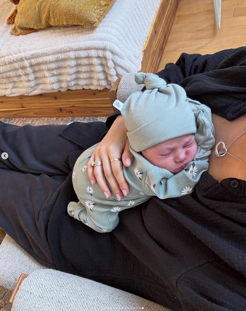 Lysandre Nadeau accouche de son 2e enfant avec Claude Bégin