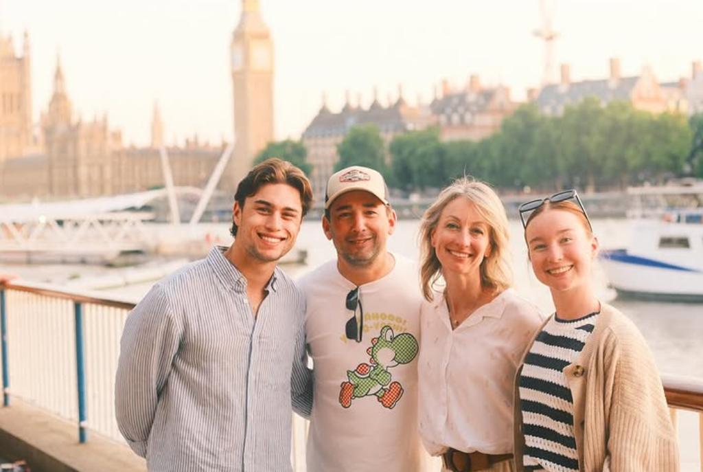 Jean-Francois Baril et sa famille