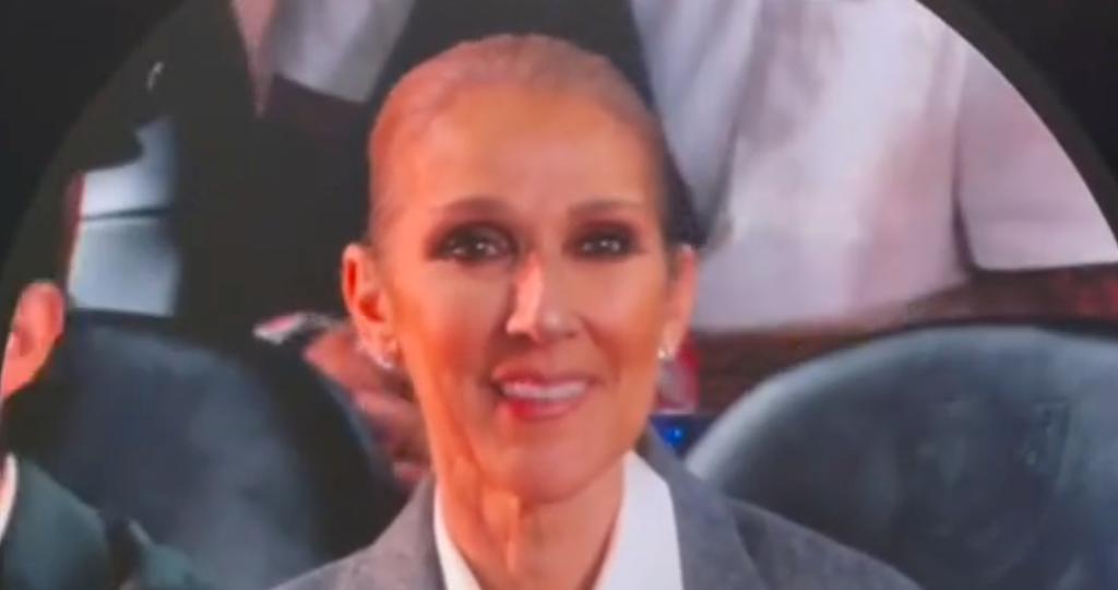 Céline Dion au spectacle de Coldplay à Las Vegas