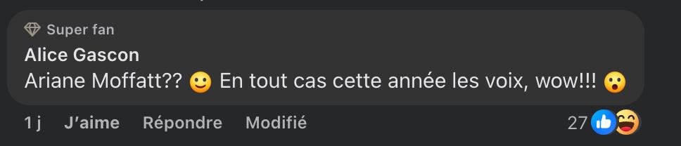 commentaire facebook