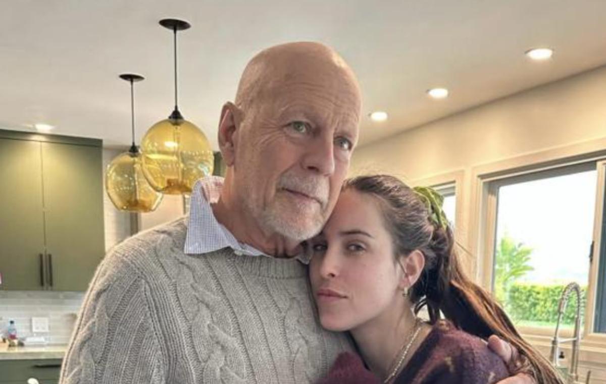 Bruce Willis et sa fille Scout LaRue