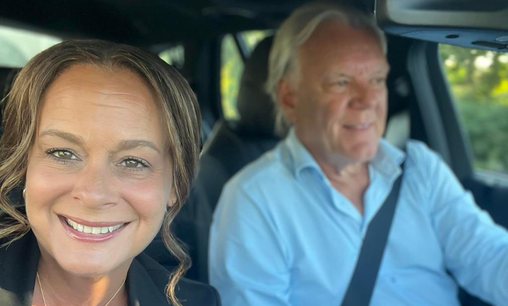 Izabel chevrier et son conjoint