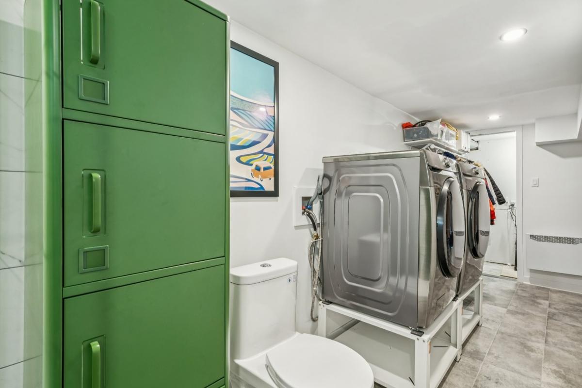 Salle de bain du sous-sol