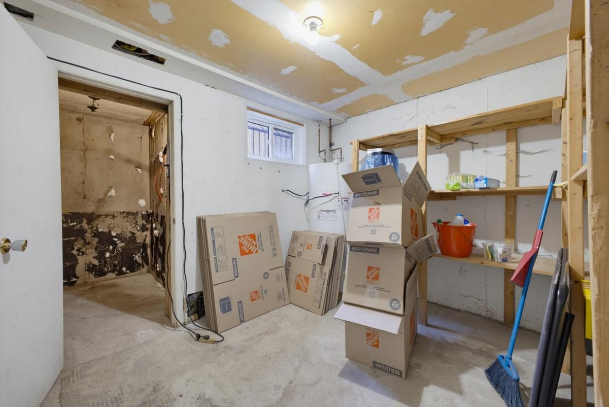 Intérieur du garage