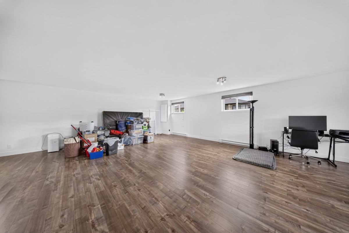 Salle familiale au sous-sol