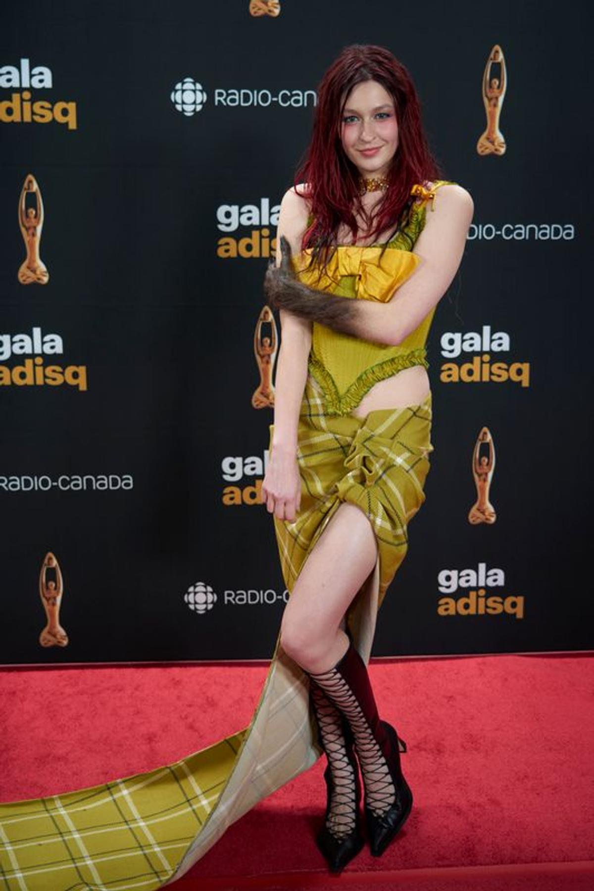Lou-Adriane Cassidy au Gala de l'ADISQ