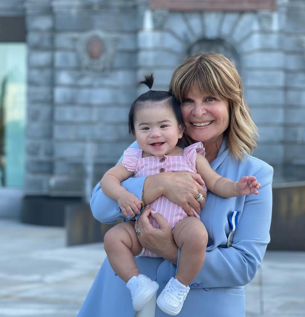 Guylaine Tremblay et sa petite-fille