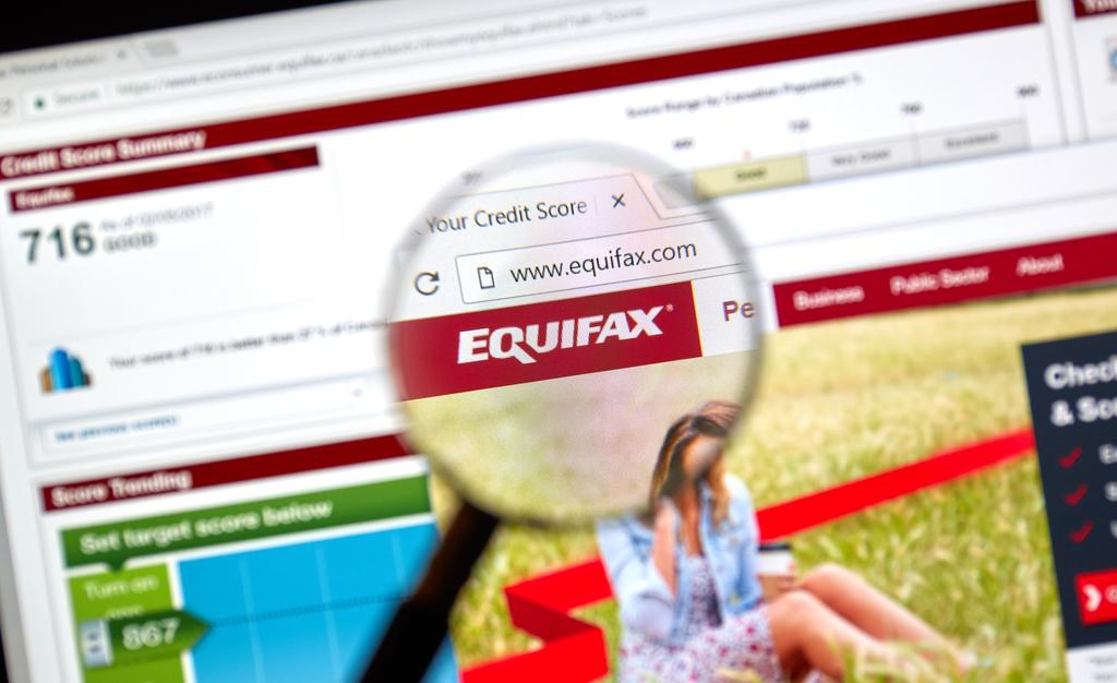 Site web d'Equifax