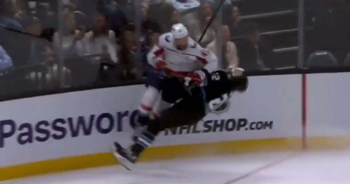 Tom Wilson' hit on Jack McBain