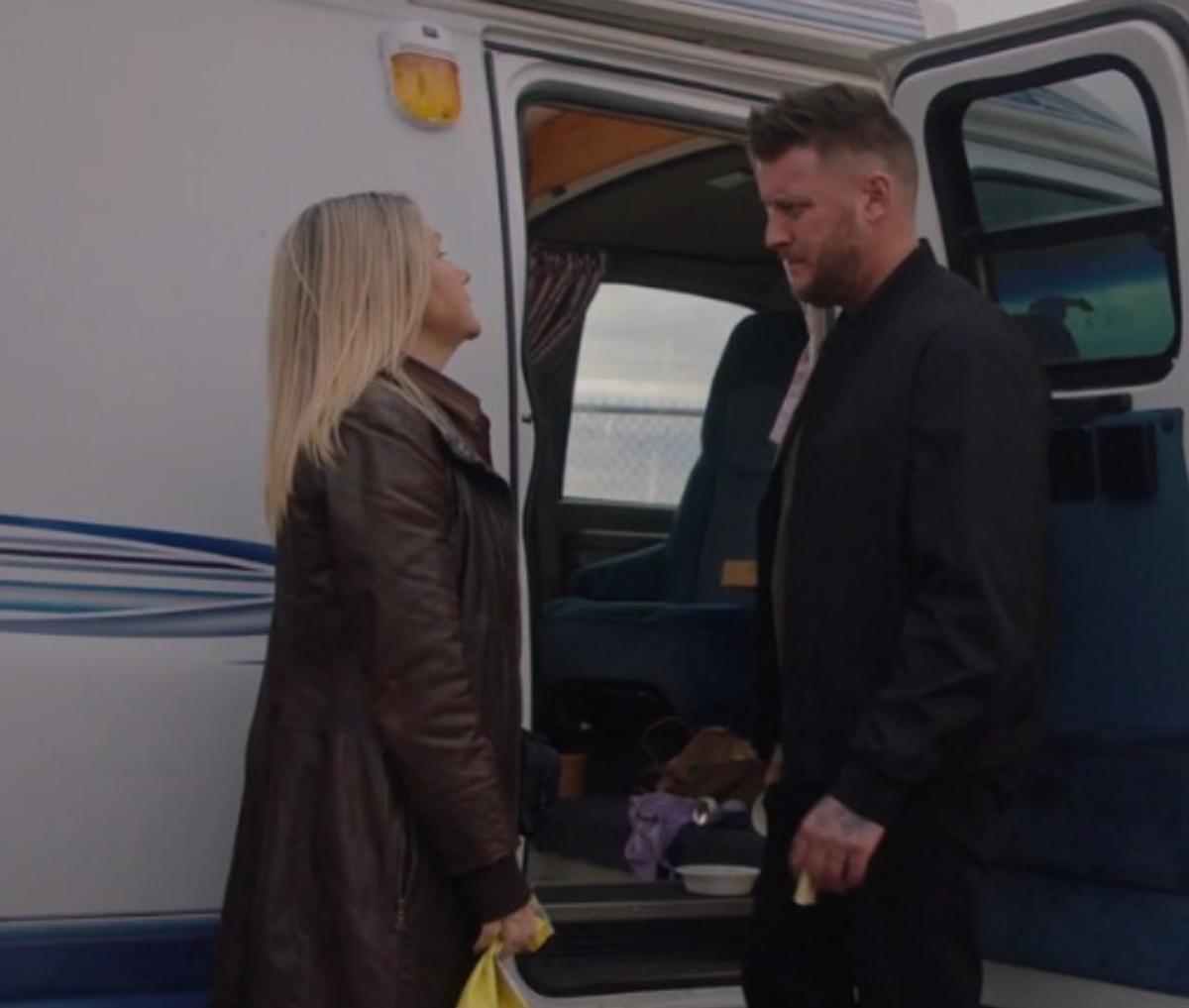 Nathalie Madore et Mathieu Baron dans Indéfendable