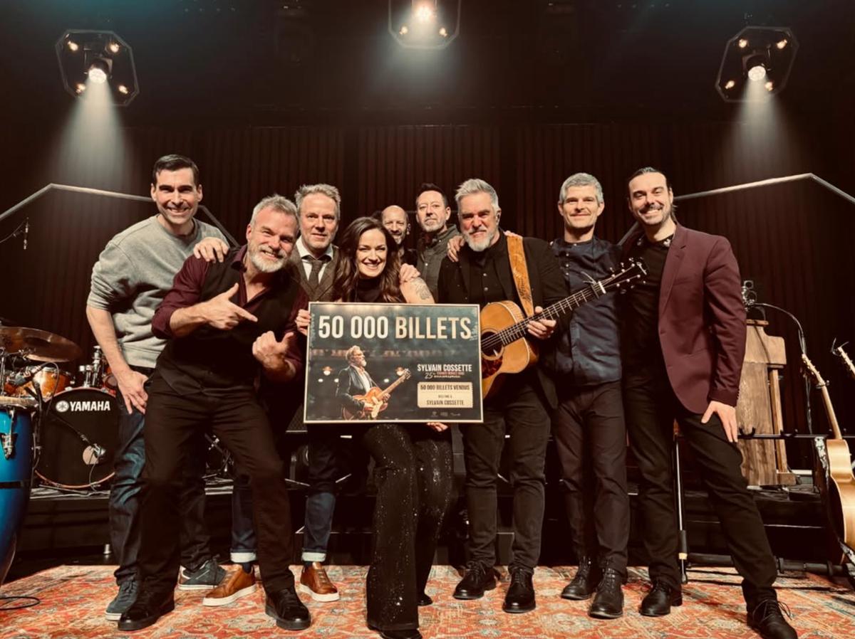 Sylvain Cossette et son équipe