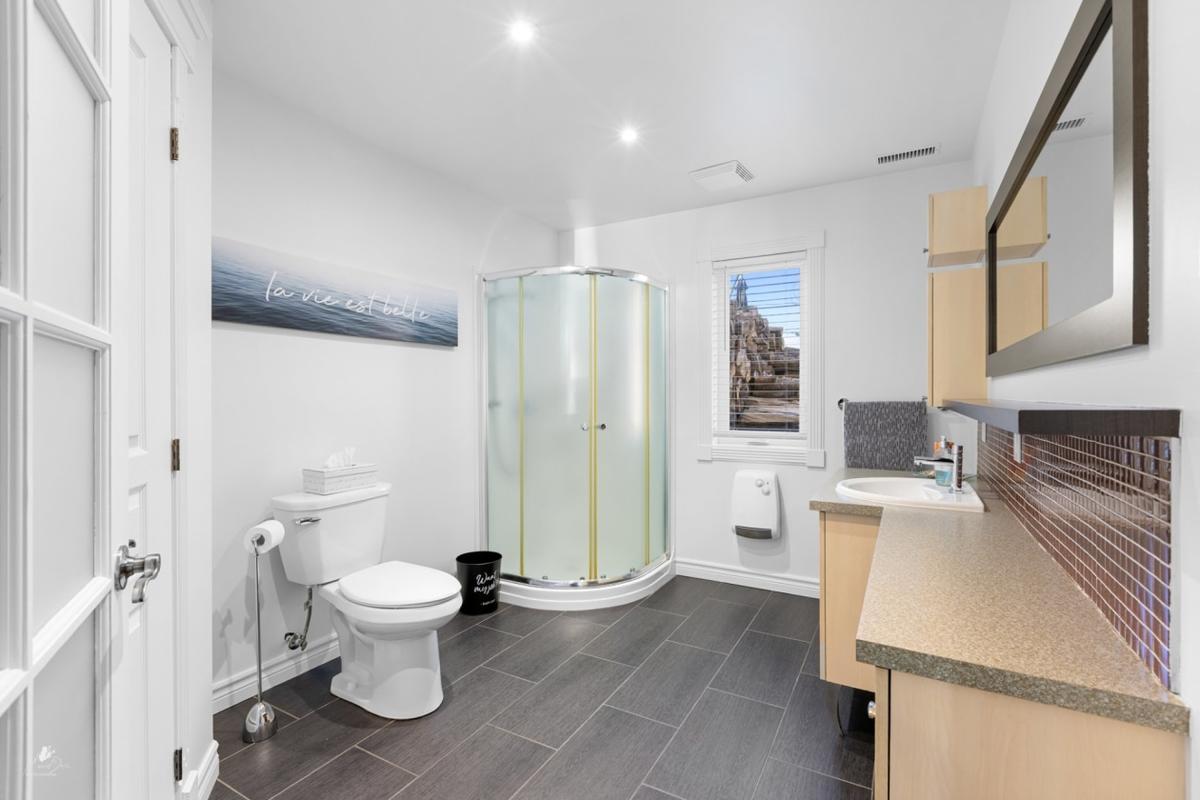 Douche et finitions