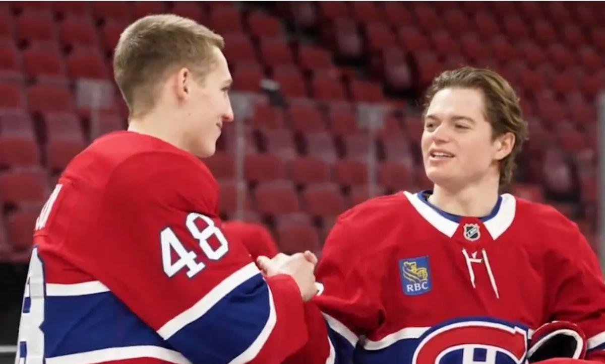 Cole Caufield, Lane Hutson