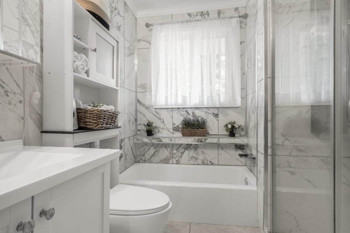 Détail de la douche