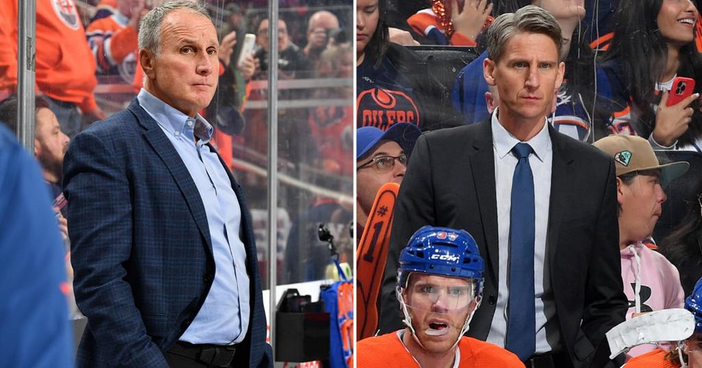 Paul Coffey-Kris Knoblauch-Oilers-X-Feat