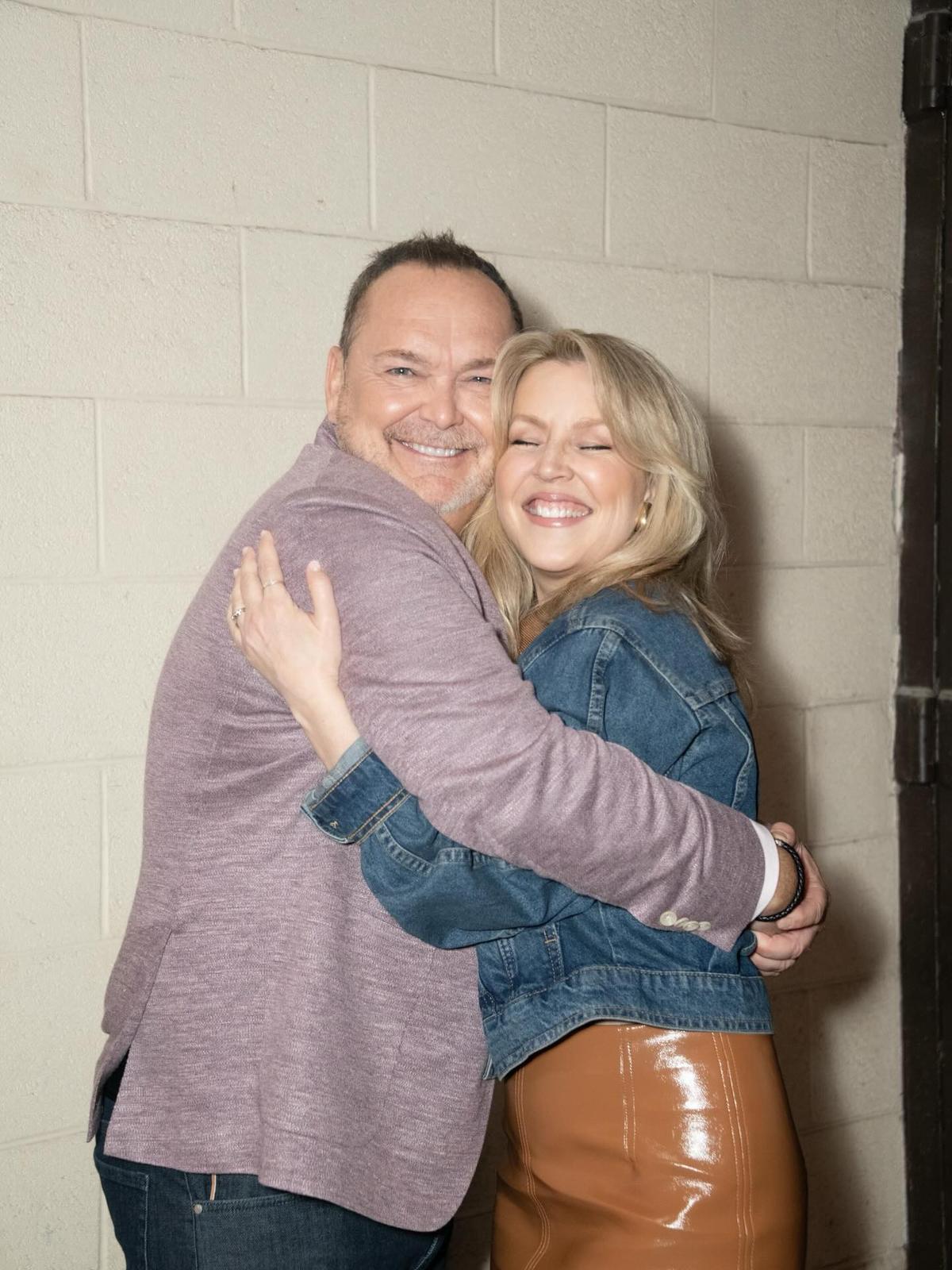 Julie Bélanger et Jean-Michel anctil