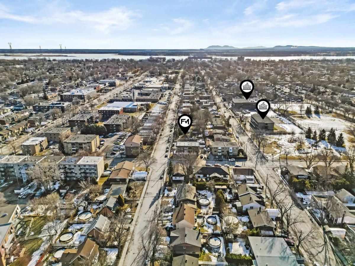 Vue du quartier environnant