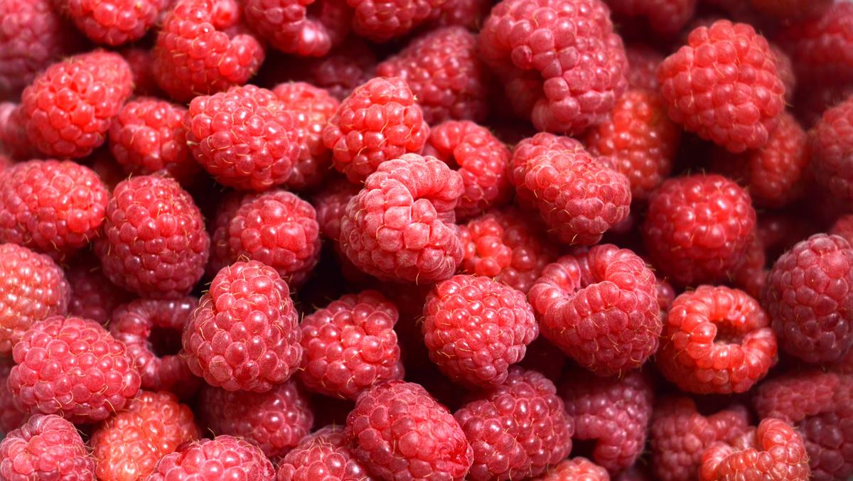 Des framboises