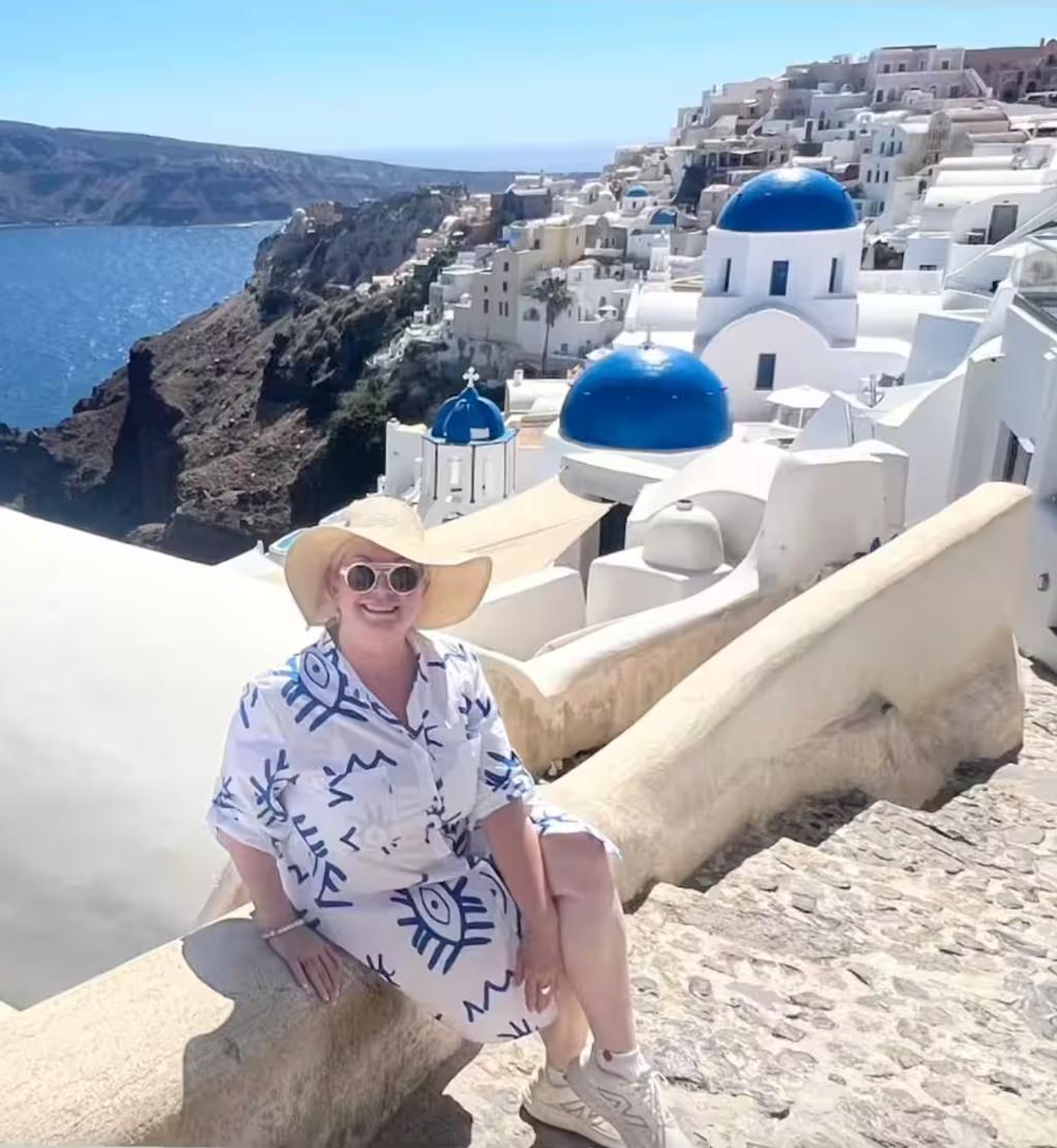 Nathalie Simard en Grèce