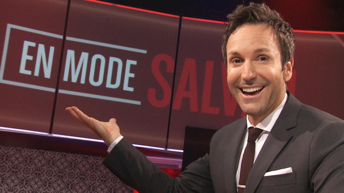 Éric Salvail à l'animation d'En mode Salvail