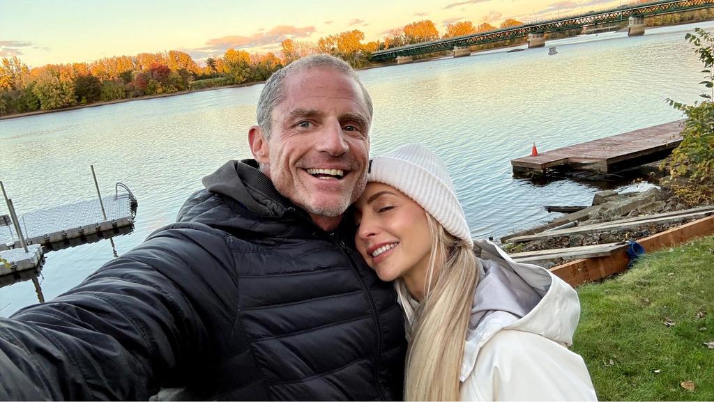 Jean-Marie Lapointe avec son amoureuse