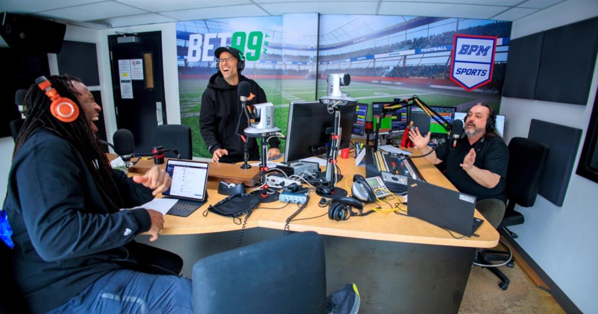 Georges Laraque, Stéphane Gonzalez et Benoit Roger