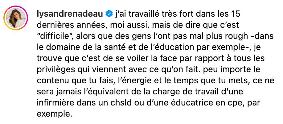 Capture d'écran de Lysandre Nadeau
