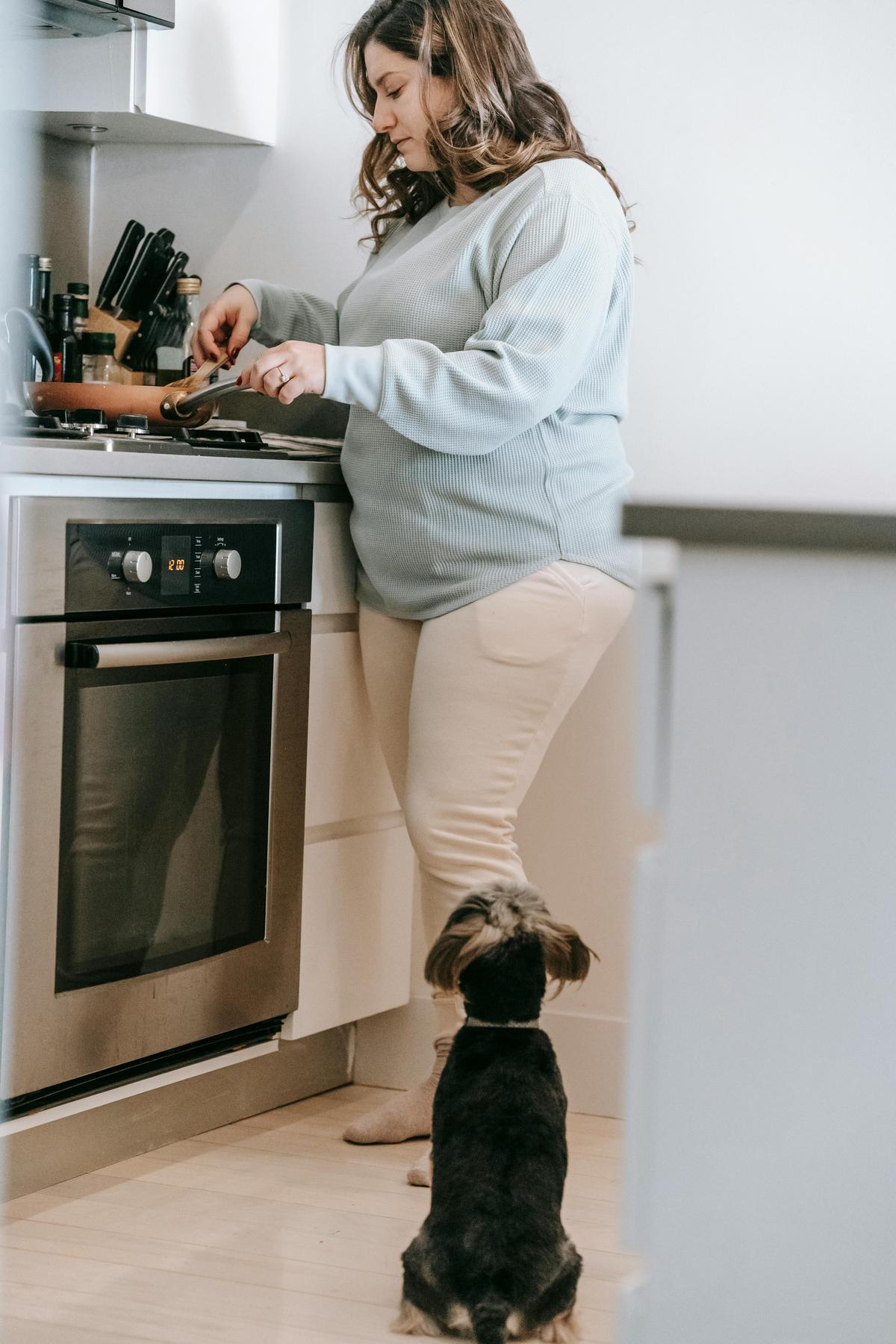 Femme cuisine
