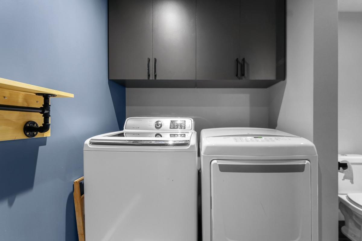 Salle de lavage pratique