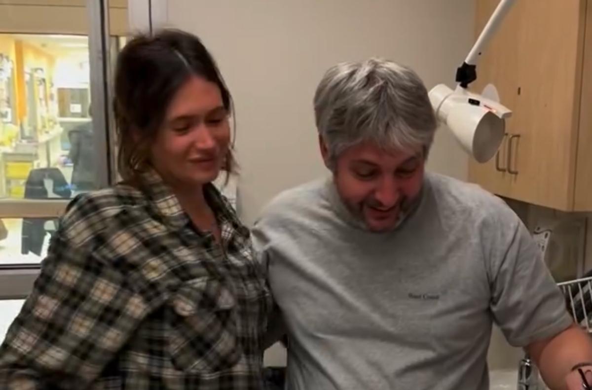 Lysandre Nadeau et son père