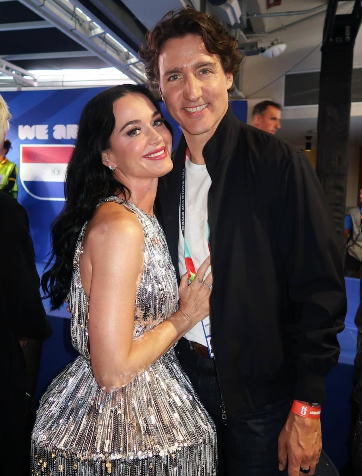 Katy Perry et Justin Trudeau