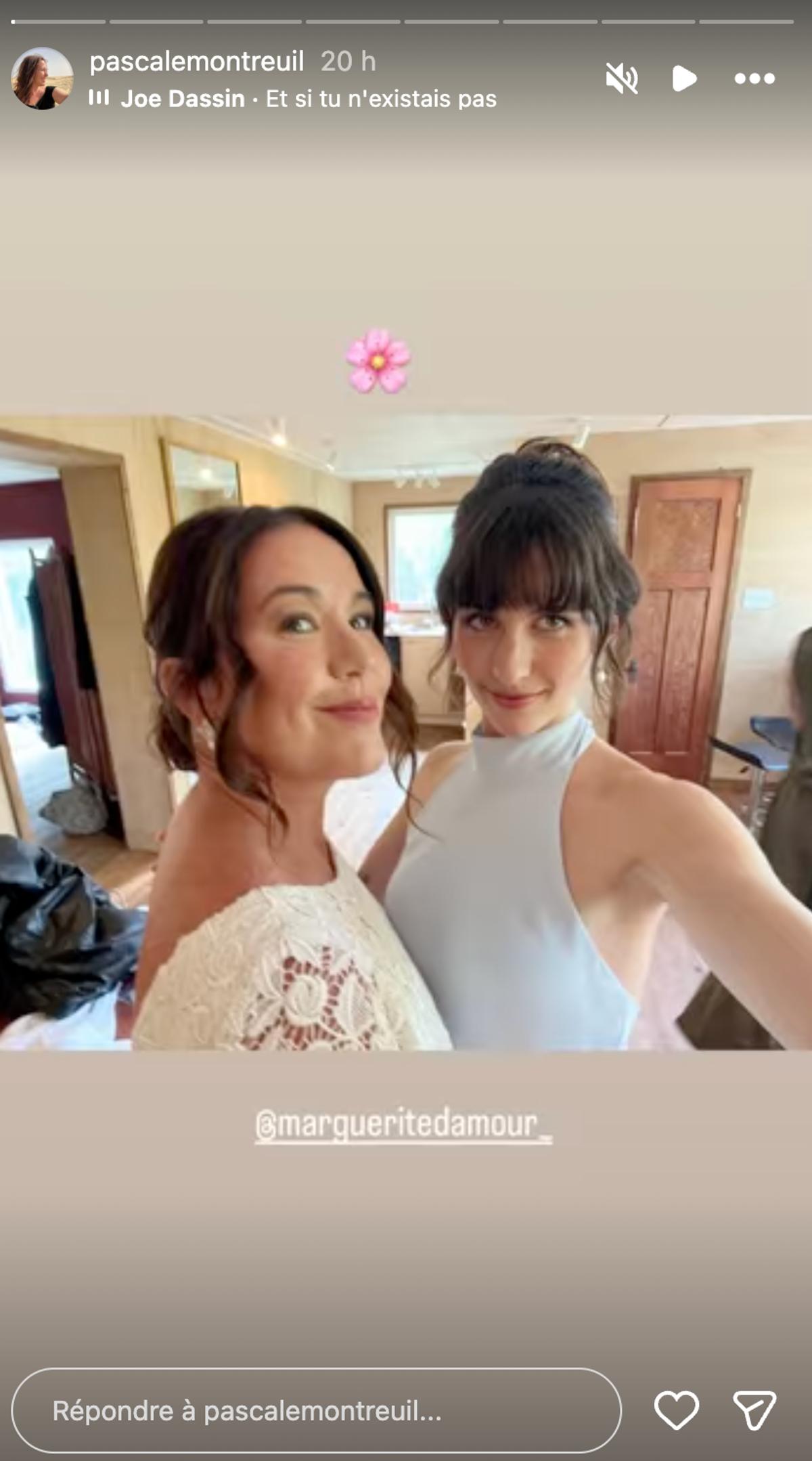 Pascale Montreuil partage les premières images de son mariage avec Normand D'Amour