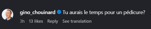 commentaire facebook