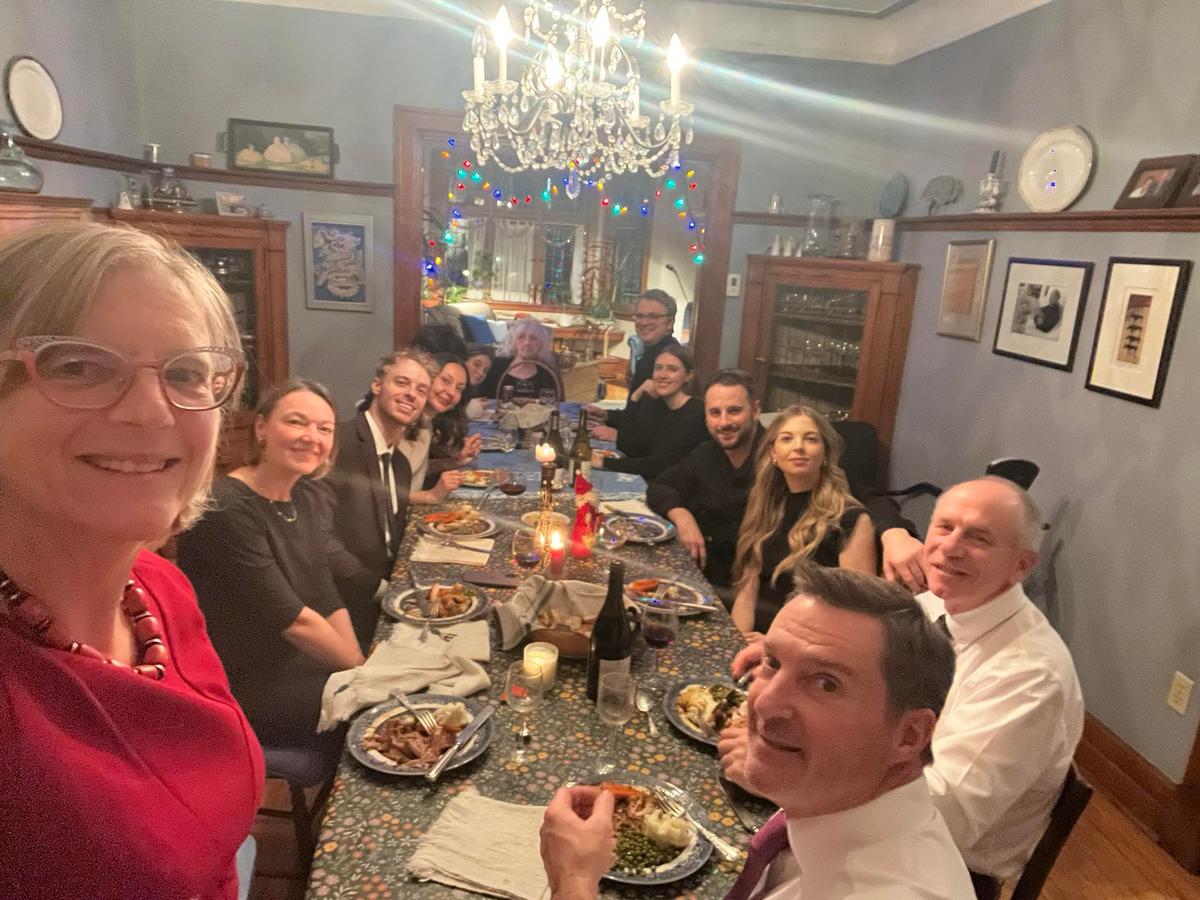 Patrice Roy et sa famille