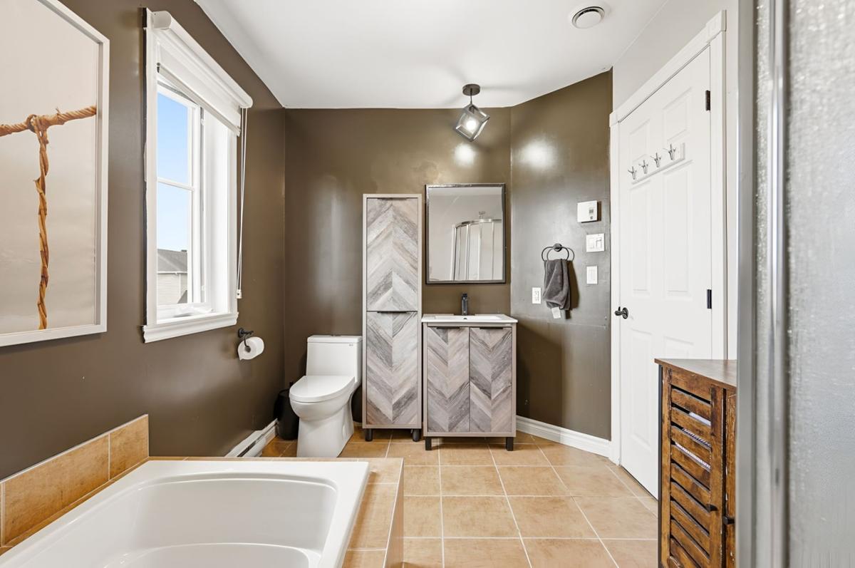 Douche et rangements