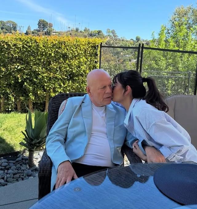 Emma Willis et Bruce Willis