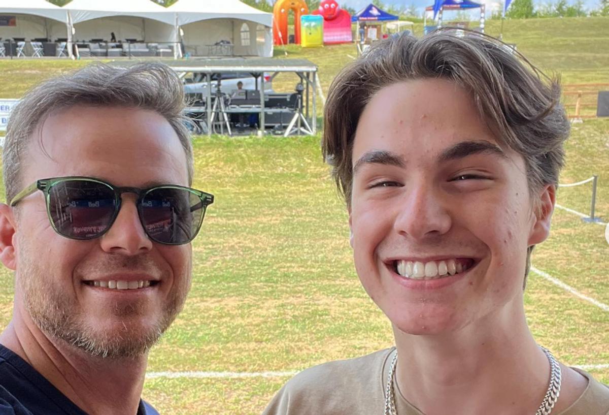 Louis Morissette et Justin Morissette