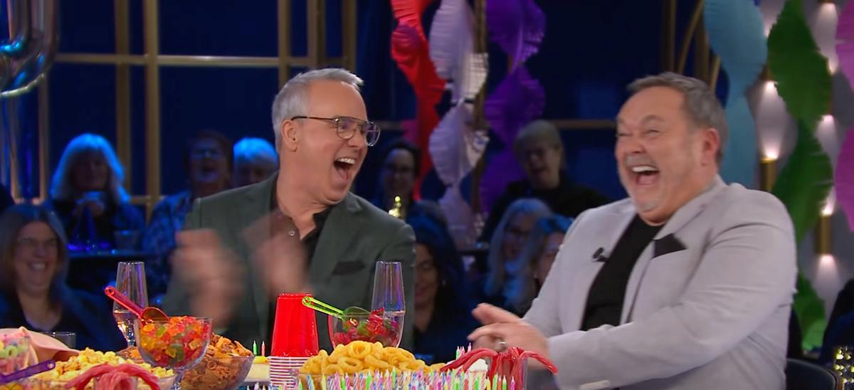 Gino Chouinard et Jean-Michel Anctil à Ça finit bien la semaine