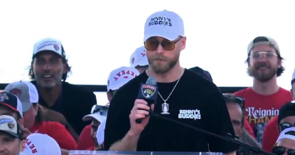 Sam Bennett. June 22 2025. Screenshot.