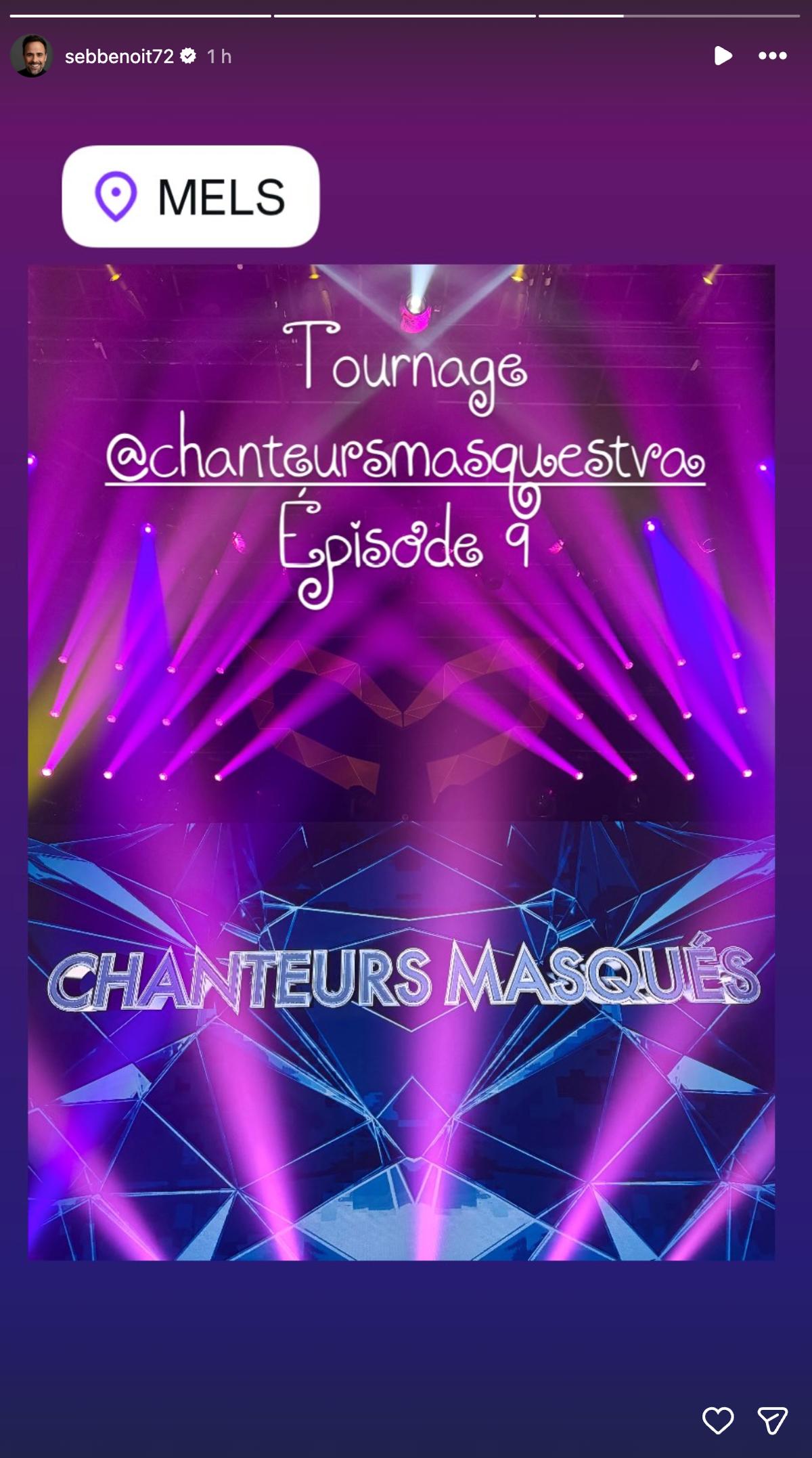 Tournage de Chanteurs Masqués