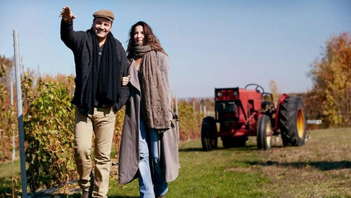 Mario Pelchat et sa femme