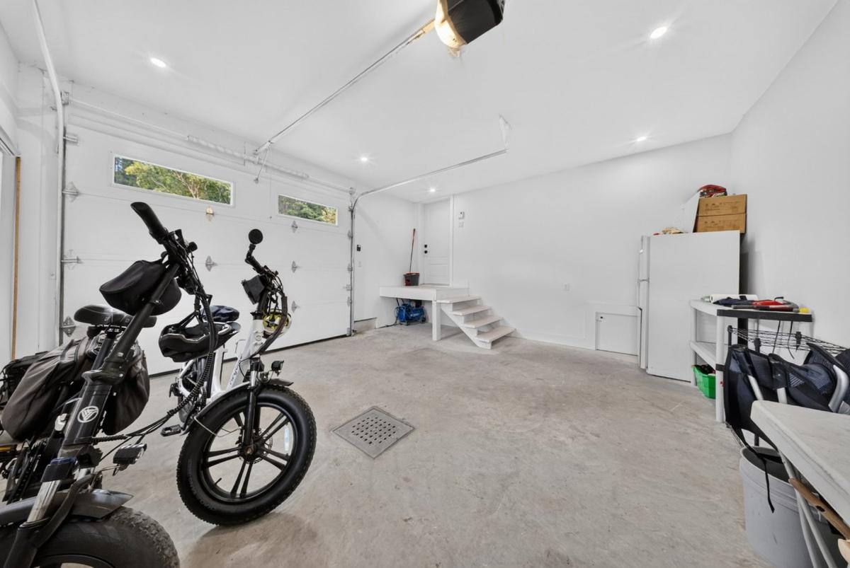 Espace de rangement du garage