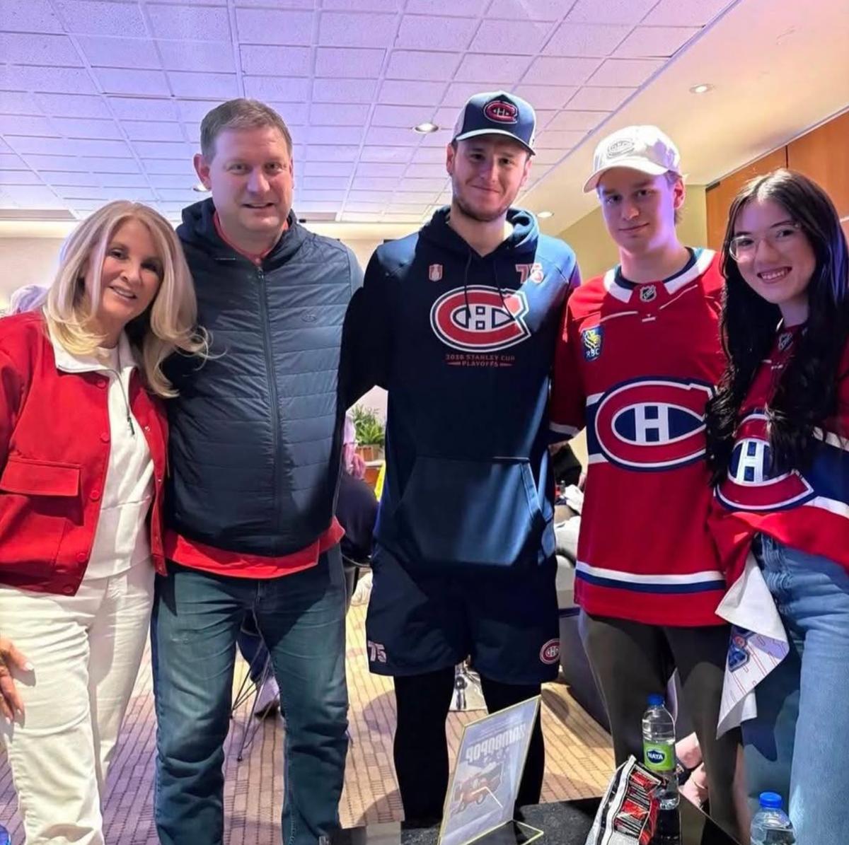 Jakub Dobes et sa famille