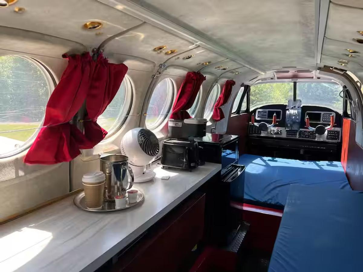 Avion hébergement