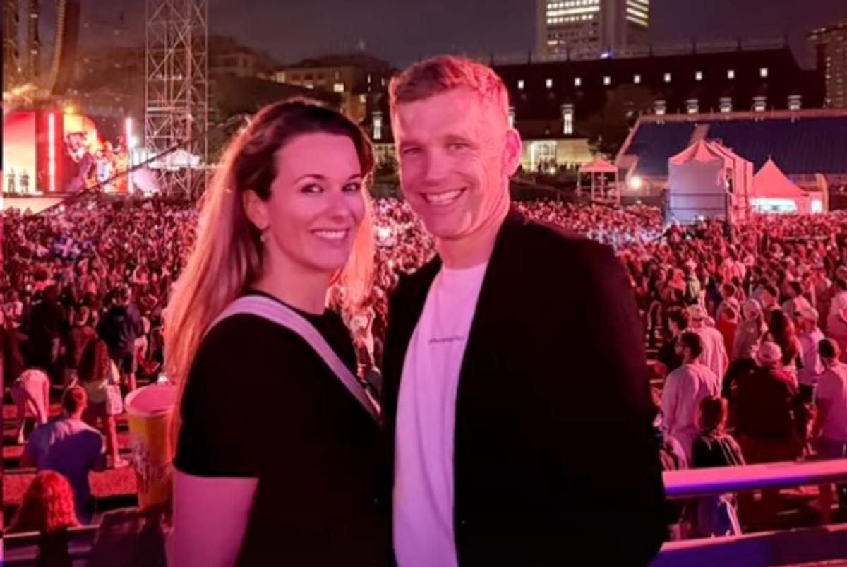 Monic Néron et Bruno Marchand