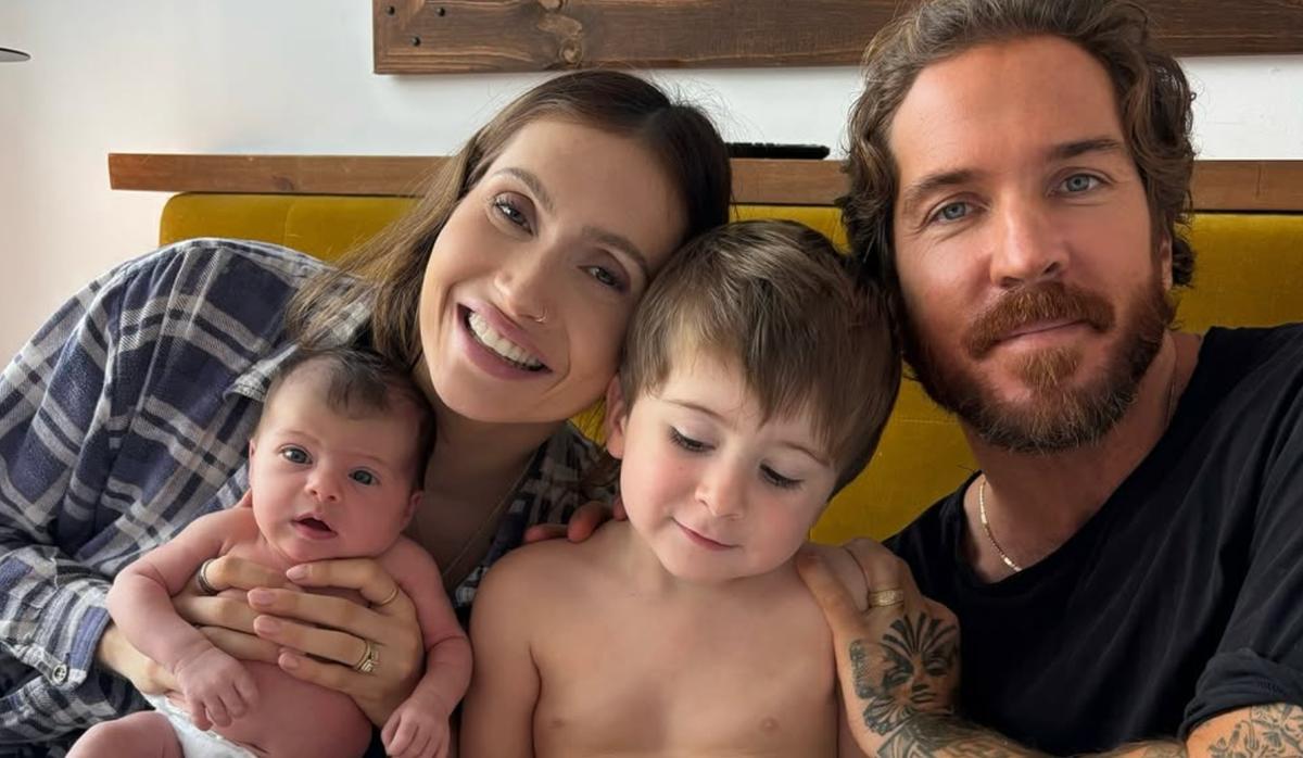 Lysandre Nadeau, Claude Bégin et leurs enfants