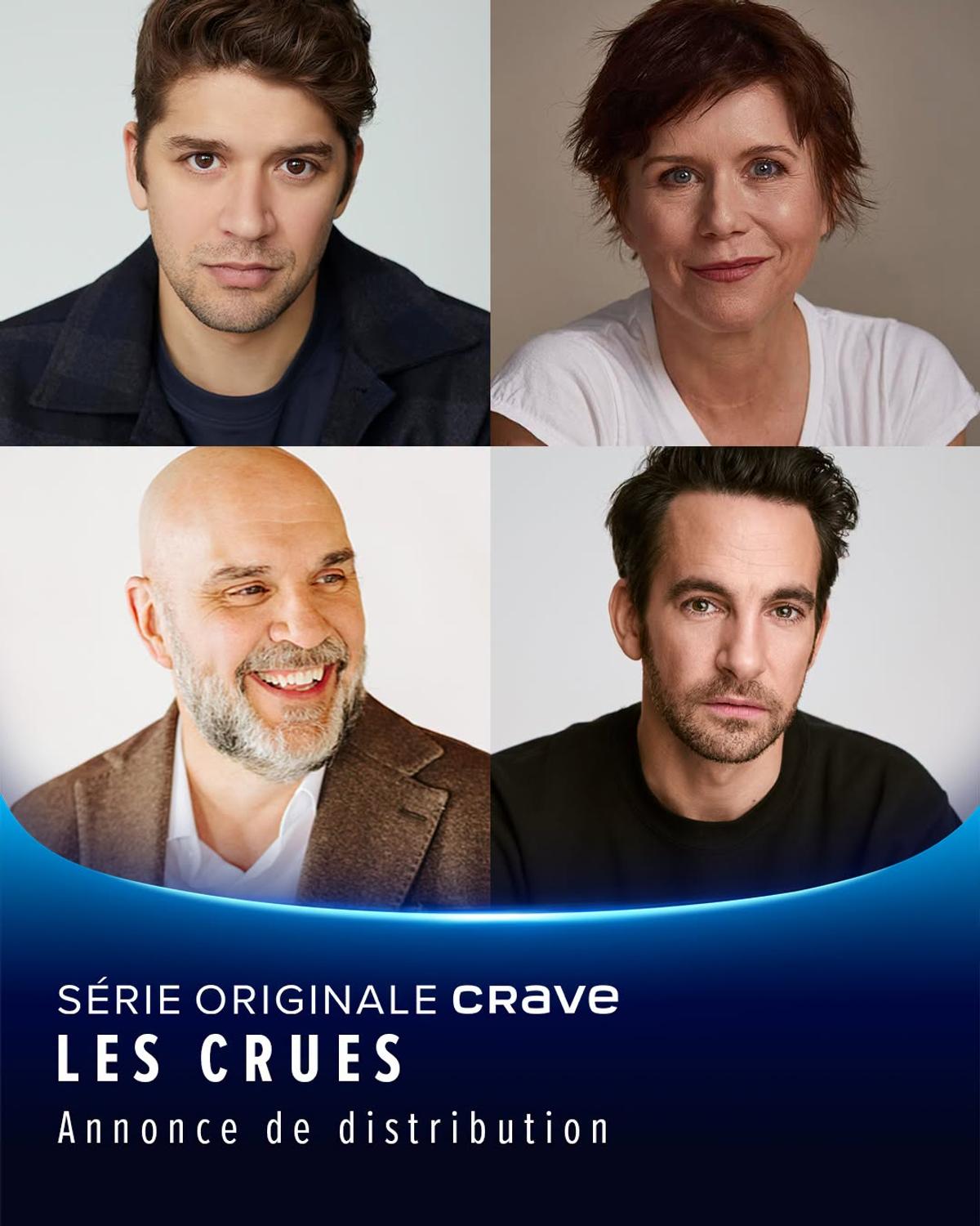 Annonce de distribution de la seconde saison de Les Crues