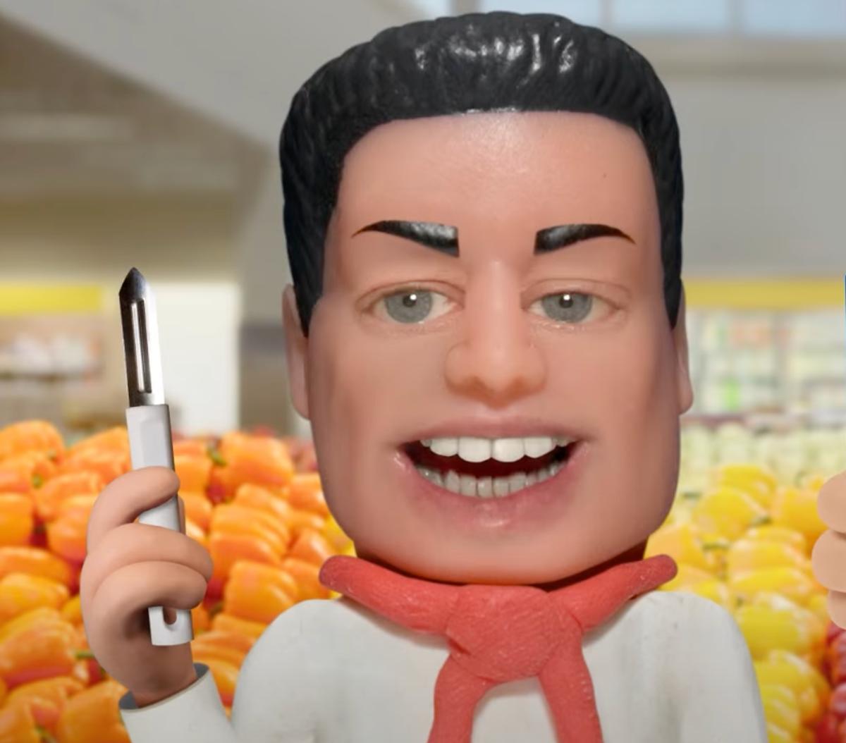 Oncle Tom dans une publicité de Maxi