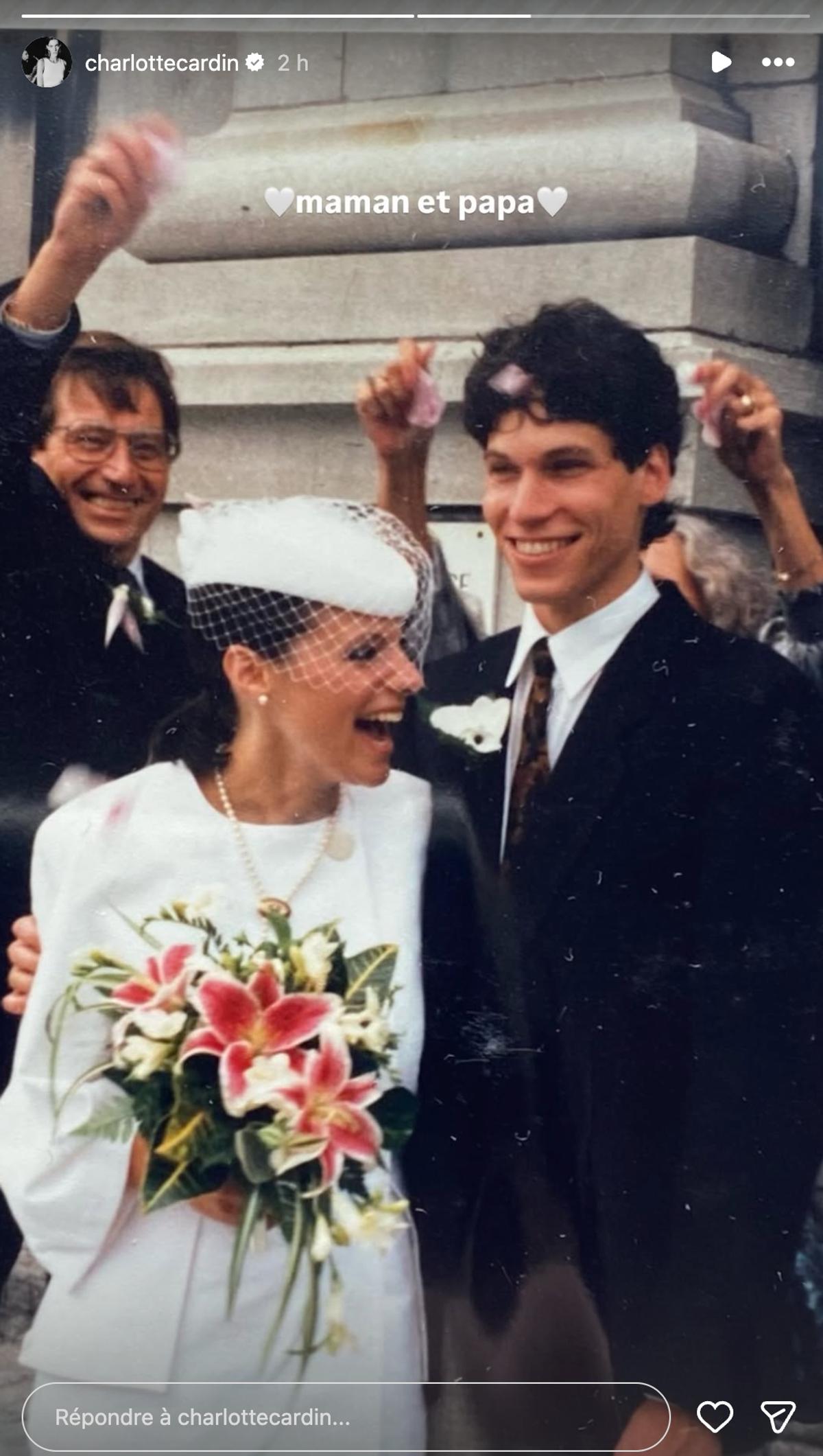 Charlotte Cardin souligne le 40e anniversaire de mariage de ses parents