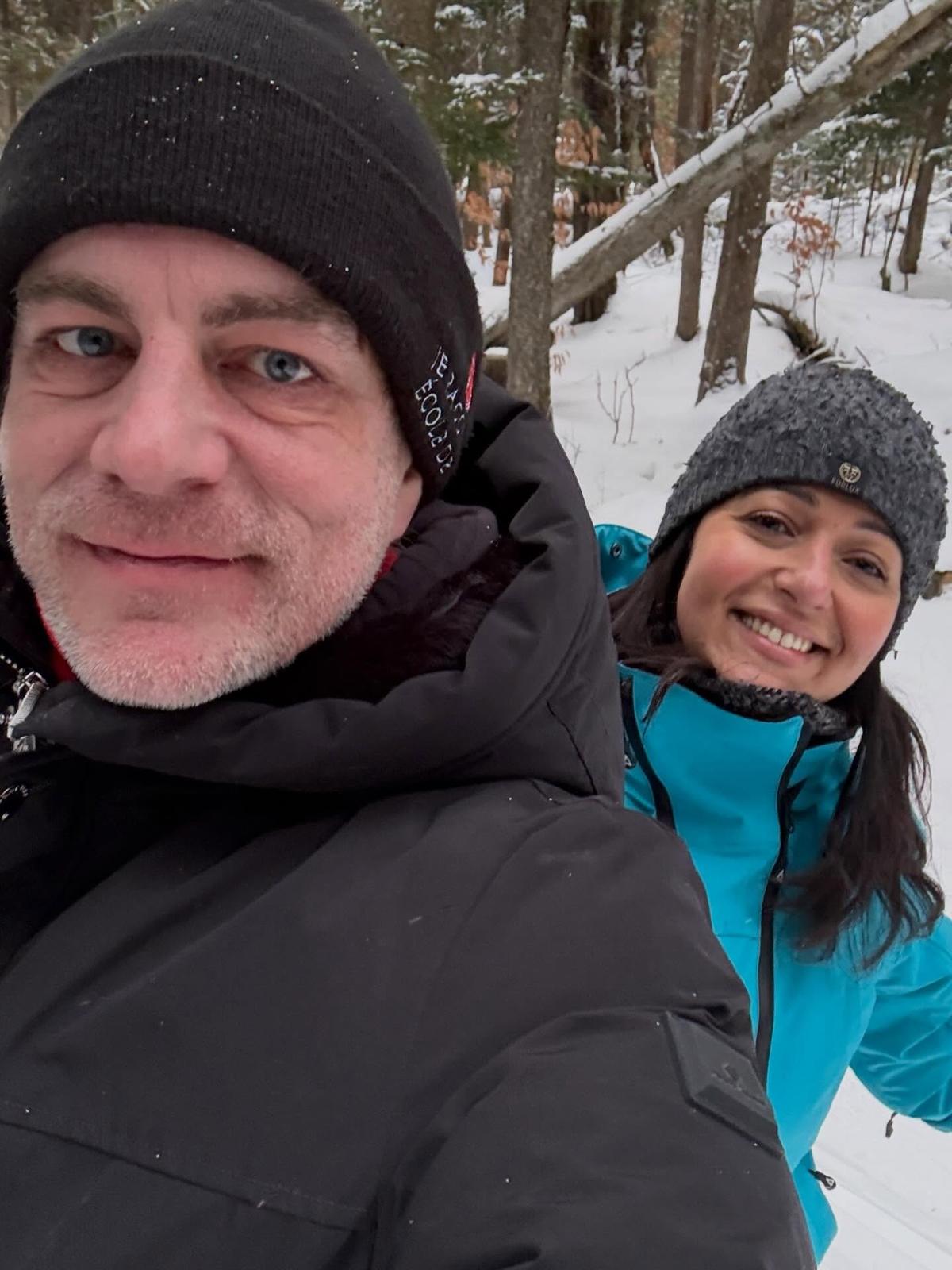 Hubert Proulx et Ruba Ghazal